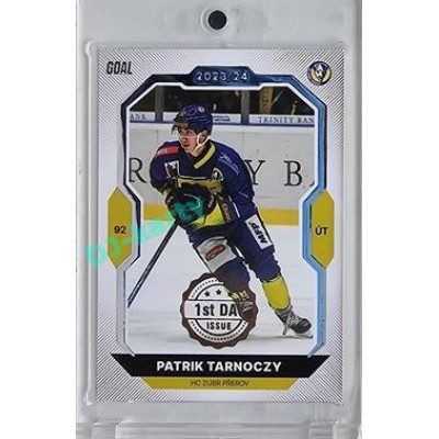2023/24 Goal cards Chance Liga 2. série #306 Patrik Tarnoczy 1st day of issue