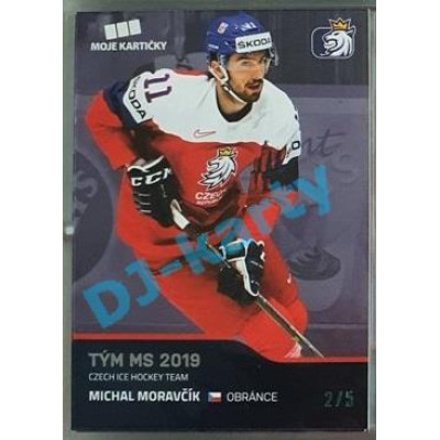 2020 MK reprezentace Michal Moravčík Tým MS 2019 #52 2/5 Blue