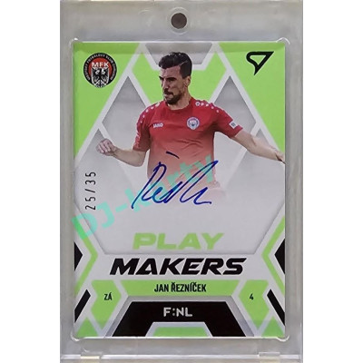 2023/24 Sportzoo Fortuna Liga 1. série #NLS-JR Jan Řezníček F:NL Playmakers Auto 25/35