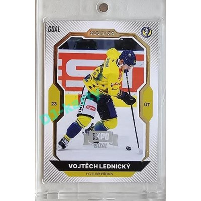 2023/24 Goal cards Chance Liga 2. série #309 Vojtěch Lednický Expo Silver 1of7