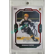 2023/24 Goal cards Chance Liga 2. série #225 Roman Půček Red Expo 1of1