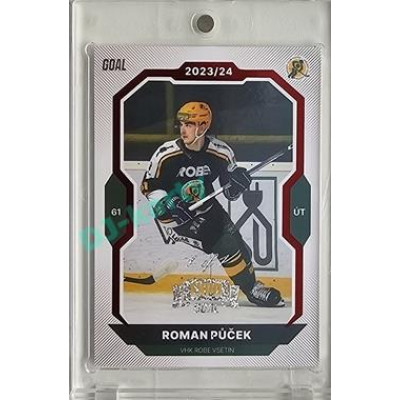 2023/24 Goal cards Chance Liga 2. série #225 Roman Půček Red Expo 1of1