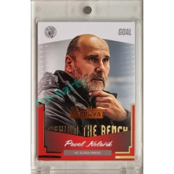 2023/24 Goal cards Chance Liga 2. série #BB-21 Pavel Kolařík Behind the Bench Expo Ostrava 1of2