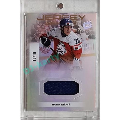 2023 MK reprezentace #JS-17 Martin Ryšavý U20 Jersey Segment RAINBOW 10/10