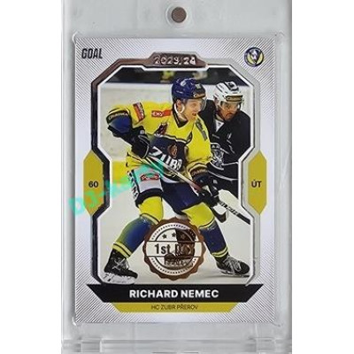 2023/24 Goal cards Chance Liga 2. série #308 Richard Němec 1st day of issue