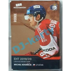2020 MK reprezentace Michal Kovařčík RC EHT #17 Red Promo