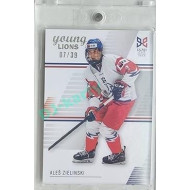 2023/24 Legendary Cards Hlinka Gretzky Cup Young Lions #09 Aleš Zielinski Rainbow xx/39