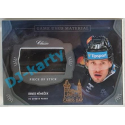2020/21 OFS 2. série David Němeček #GUM-DNĚ xx/20 Game Used Material CARDS DAY