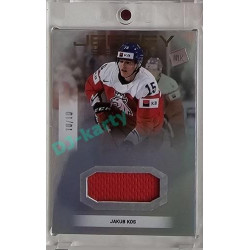2023 MK reprezentace #JS-18 Jakub Kos U20 Jersey Segment RAINBOW 10/10