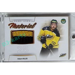 2023/24 Goal cards Chance Liga 1. série #GUM-23 Adam Rulík Game Used Material 19/30