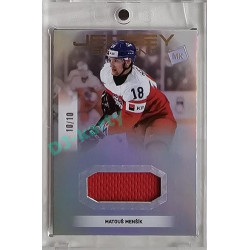 2023 MK reprezentace #JS-19 Matouš Menšík U20 Jersey Segment RAINBOW 10/10