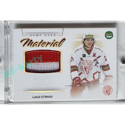 2023/24 Goal cards Chance Liga 1. série #GUM-20 Lukáš Strnad Game Used Material 19/30