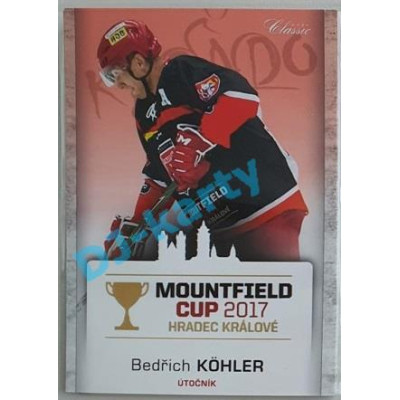 2017 OFS Mountfield Cup Bedřich Köhler #13