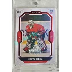 2023/24 Goal cards Chance Liga 2. série #234 Pavel Jekel Red Expo 1of1