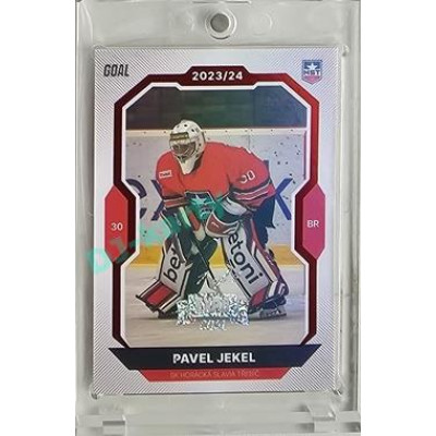 2023/24 Goal cards Chance Liga 2. série #234 Pavel Jekel Red Expo 1of1