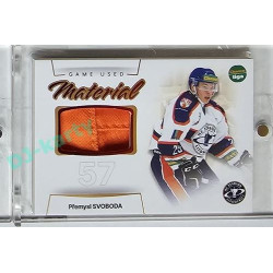 2023/24 Goal cards Chance Liga 1. série #GUM-12 Přemysl Svoboda Game Used Material 19/30