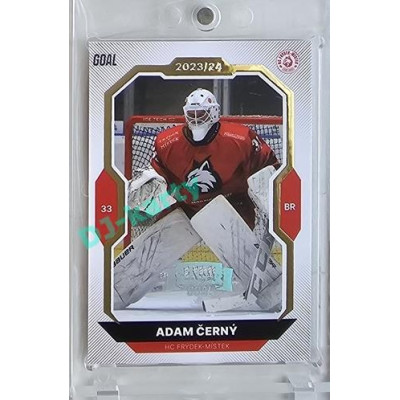 2023/24 Goal cards Chance Liga 2. série #313 Adam Černý Expo Silver 1of7