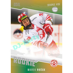 2022/23 Goal Cards Chance Liga 2. série #13 Marek Ročák Rookie