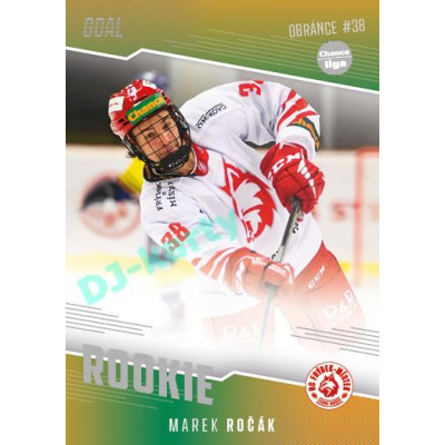 2022/23 Goal Cards Chance Liga 2. série #13 Marek Ročák Rookie