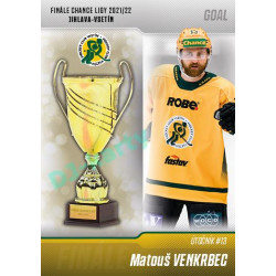2022/23 Goal Cards Chance Liga 1. série #V-13 Matouš Venkrbec Finále 2022