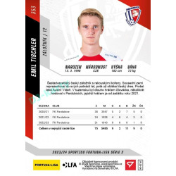 2023/24 Sportzoo Fortuna Liga 2. série #353 Emil Tischler