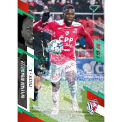 2023/24 Sportzoo Fortuna Liga 2. série #355 William Mukwelle Green Dew 1of60