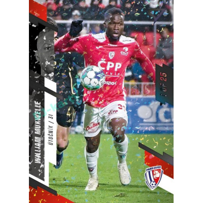2023/24 Sportzoo Fortuna Liga 2. série #355 William Mukwelle Black Camouflage 1of25