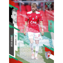 2023/24 Sportzoo Fortuna Liga 2. série #347 Petr Kurka Green Dew 1of60