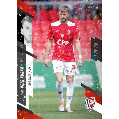 2023/24 Sportzoo Fortuna Liga 2. série #347 Petr Kurka Black Camouflage 1of25