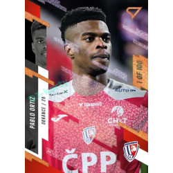 2023/24 Sportzoo Fortuna Liga 2. série #348 Pablo Ortiz Copper Sparks 1of100