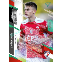 2023/24 Sportzoo Fortuna Liga 2. série #349 Kryštof Daněk Green Dew 1of60