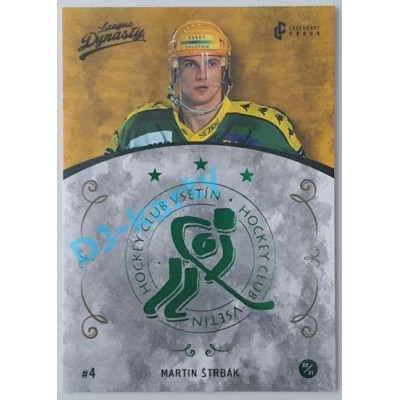 2021 Legendary Cards League Dynasty Vsetín Martin Štrbák #140