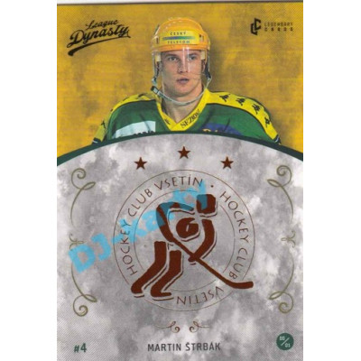 2021 Legendary Cards League Dynasty Vsetín Martin Štrbák #140 Cooper 1 of 77