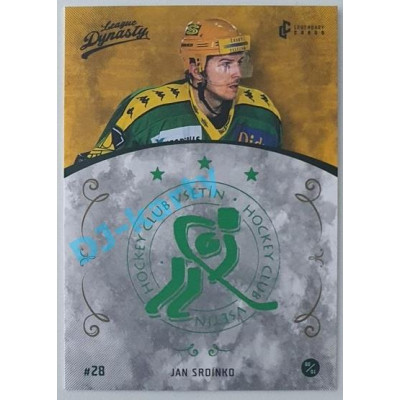 2021 Legendary Cards League Dynasty Vsetín Jan Srdínko #141