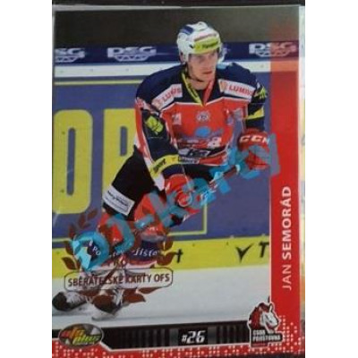 2013/14 OFS Jan Semorád #338 GOLD /20