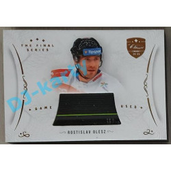 2021/22 OFS The Final Series Rostislav Olesz #STI-ORL Game Used Stick Gold PROMO