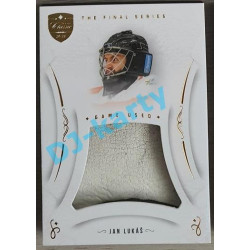 2021/22 OFS The Final Series Jan Lukáš #MEM-JL Game Used Gold PROMO