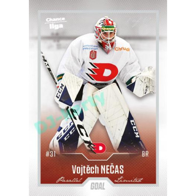 2022/23 Goal Cards Chance Liga 1. série #143 Vojtěch Nečas Silver 1 of 60