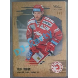 2019/20 OFS Filip Haman #340 4/9 Gold Rainbow