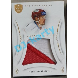 2021/22 OFS The Final Series Jan Jaromeřský #JER-JJ Game Used Jersey Gold PROMO