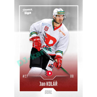 2022/23 Goal Cards Chance Liga 1. série #146 Jan Kolář