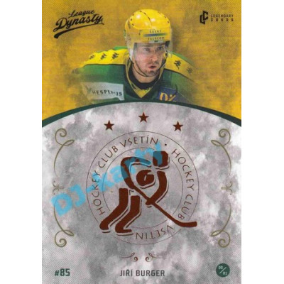 2021 Legendary Cards League Dynasty Vsetín Jiří Burger #147 Cooper 1 of 77