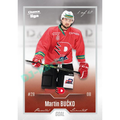 2022/23 Goal Cards Chance Liga 1. série #147 Martin Bučko Silver 1 of 60