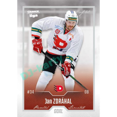 2022/23 Goal Cards Chance Liga 1. série #148 Jan Zdráhal Silver 1 of 60