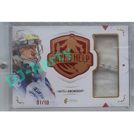 2021/22 Legendary Cards SAVES HELP MEMORABILIA SERIES #SHM-13 Matěj Machovský Memorabilia Red 01/10