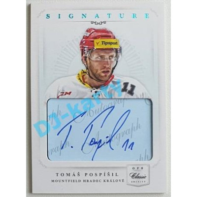2014/15 OFS Tomáš Pospíšil #AS-61 28/49 Authentic Signature (Level 1)