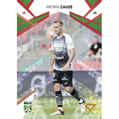 2024/25 Sportzoo Chance Liga 1. série #162 Patrik Čavoš Copper Diamond xx/70