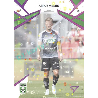 2024/25 Sportzoo Chance Liga 1. série #163 Amar Memić Cosmic Pink