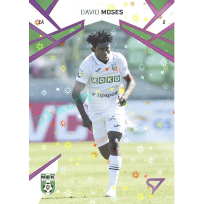2024/25 Sportzoo Chance Liga 1. série #165 David Moses Cosmic Pink