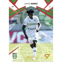 2024/25 Sportzoo Chance Liga 1. série #165 David Moses Copper Diamond xx/70